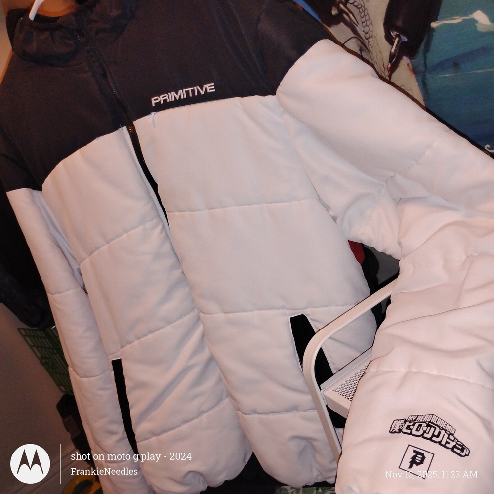 Primitive Two-Tone Puffer Jacket